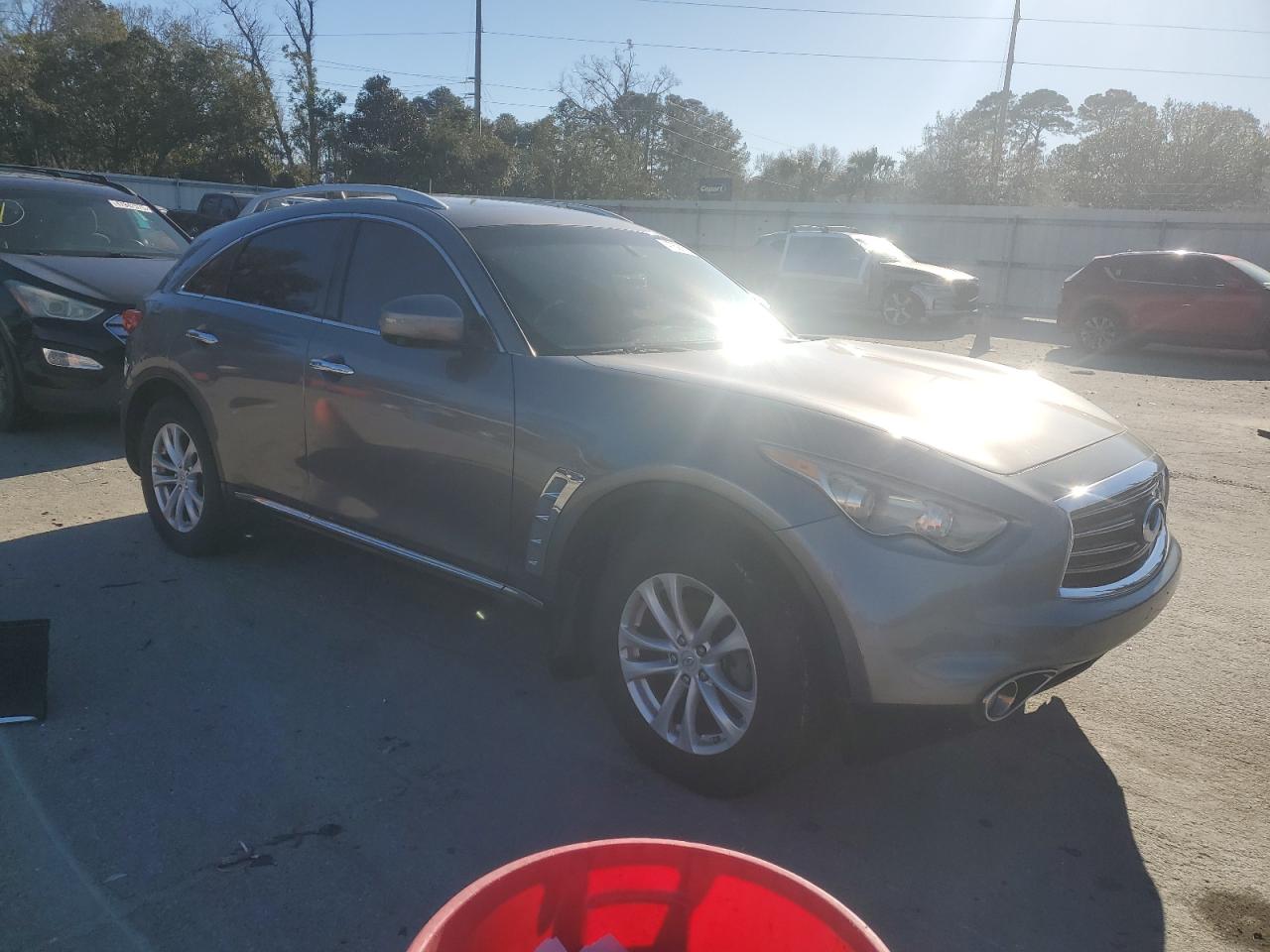 2012 Infiniti FX VIN JN8AS1MWXCM152680 Copart auction photo, minor dent/scratches damage thumbnail 4