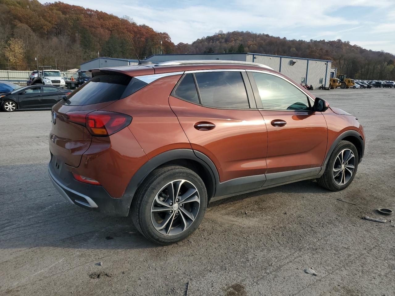 2020 Buick Encore VIN KL4MMDS23LB129316 Copart auction photo, front end damage thumbnail 3