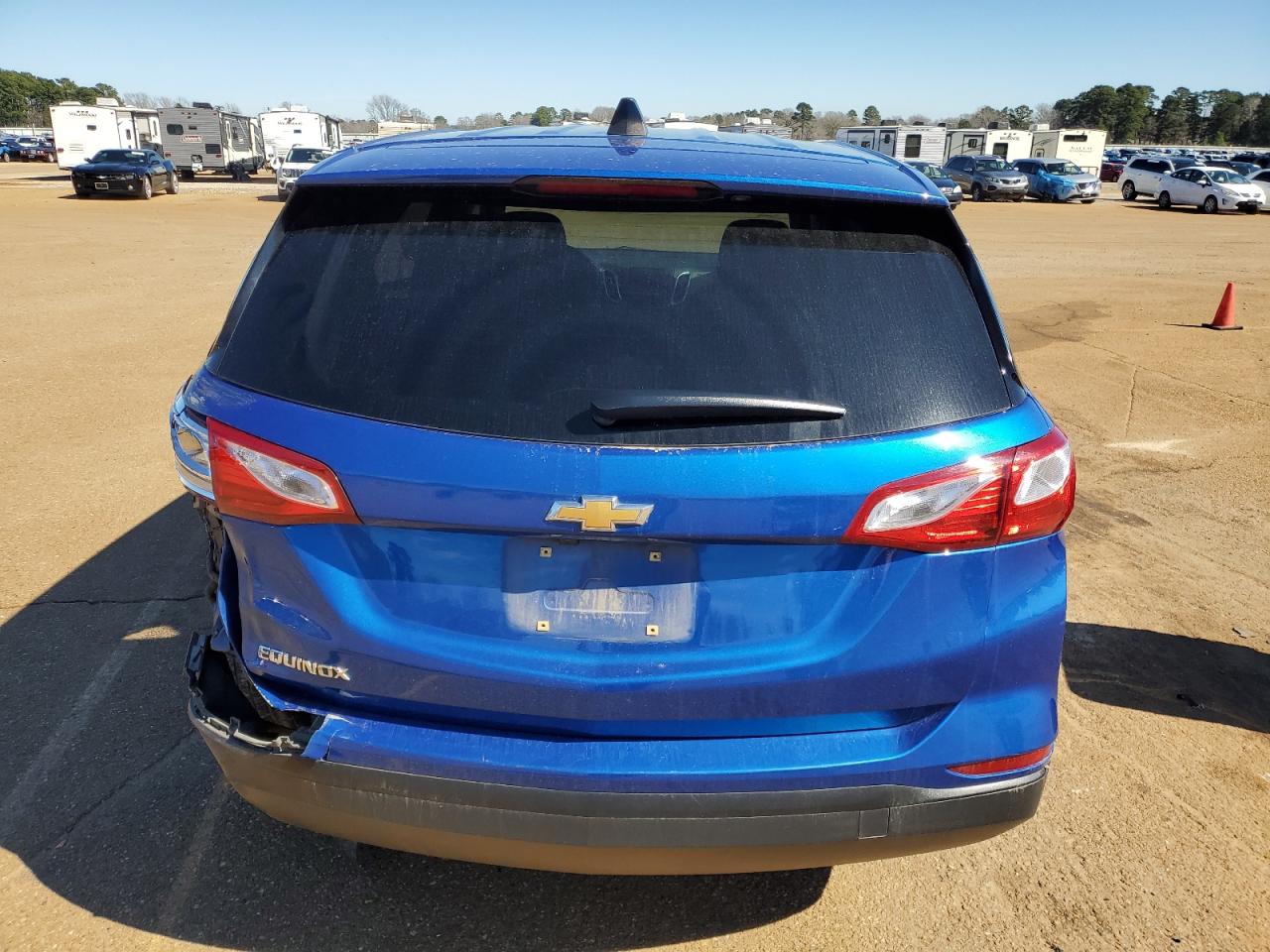 2019 Chevrolet Equinox VIN 3GNAXHEVXKS565720 Copart auction photo, rear end damage thumbnail 6