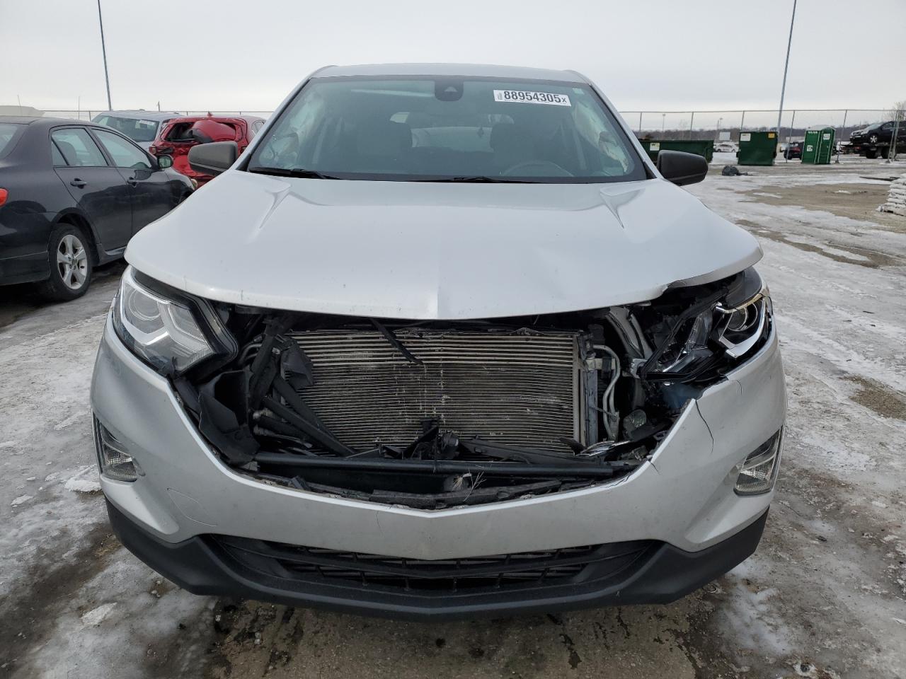 2021 Chevrolet Equinox VIN 3GNAXSEV7MS124661 Copart auction photo, front end damage thumbnail 5