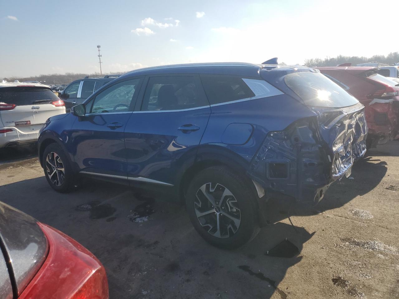 2024 KIA Sportage VIN 5XYK3CDF6RG179796 Copart auction photo, rear end damage thumbnail 2