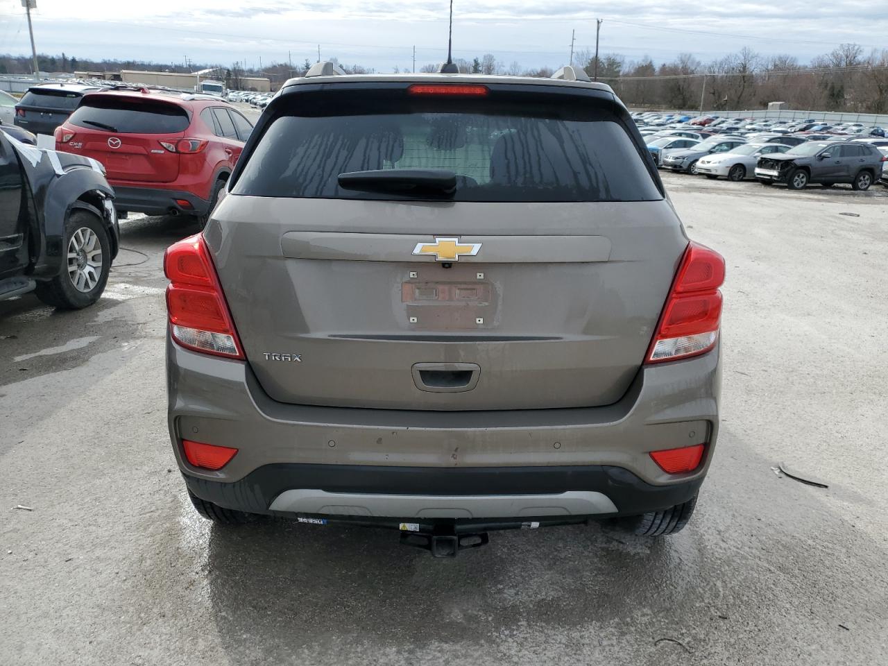 2021 Chevrolet Trax VIN KL7CJLSM4MB360827 Copart auction photo, front end / side damage thumbnail 6