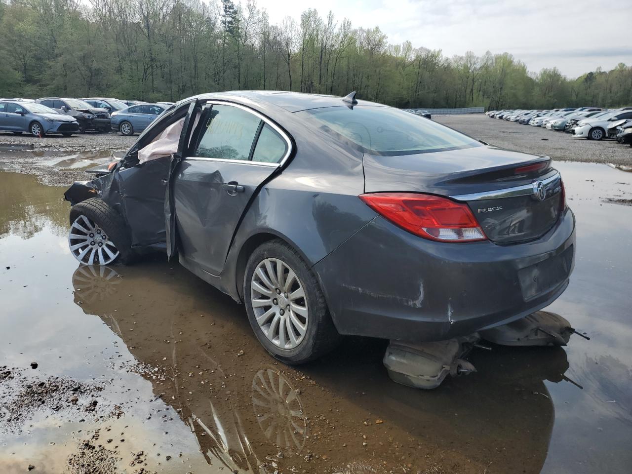 2011 Buick Regal VIN W04GS5EC7B1010699 Copart auction photo, biohazard/chemical / front end damage thumbnail 2