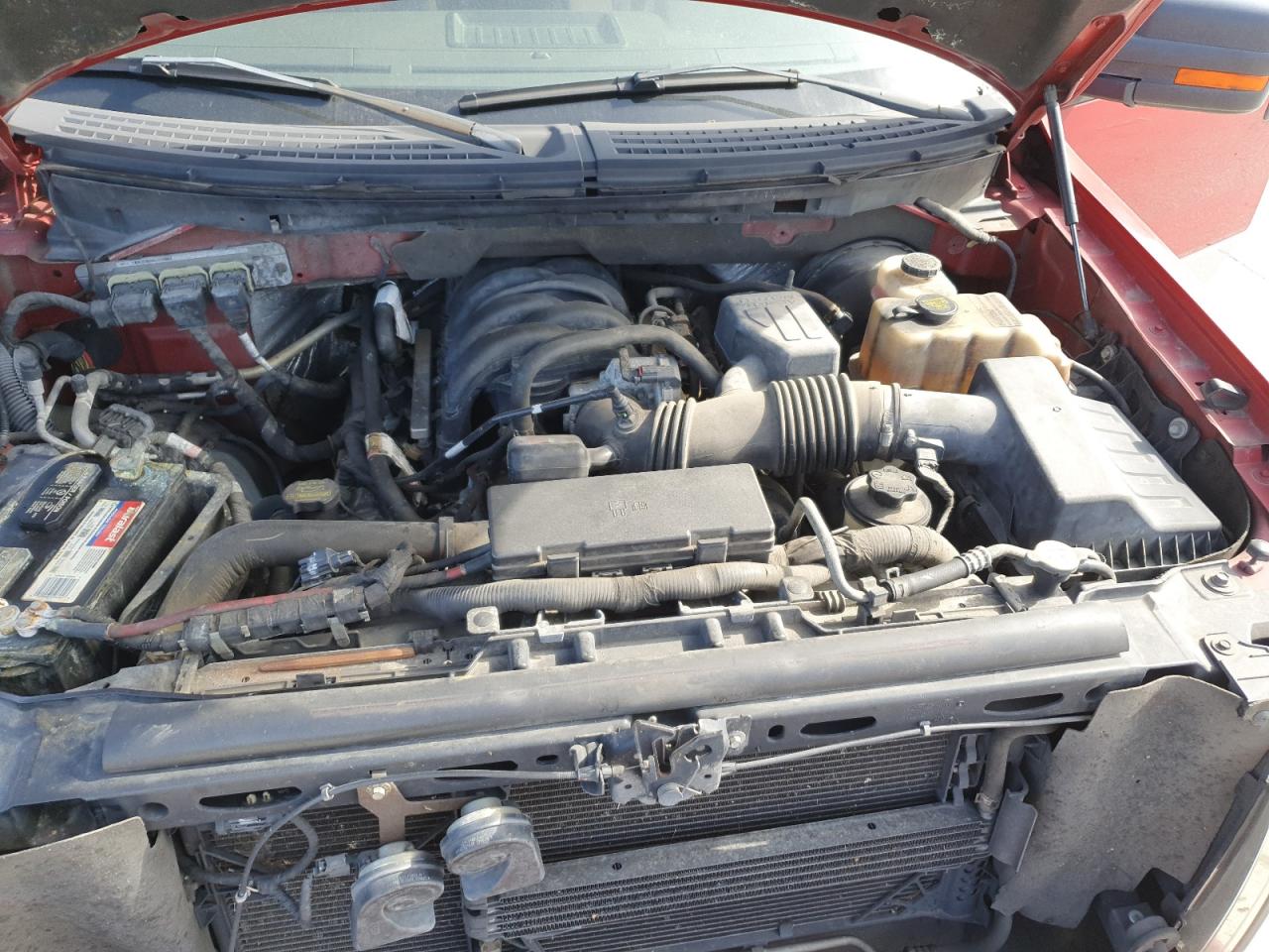 2010 Ford F-150 VIN 1FTEX1C87AFA13979 Copart auction photo, front end damage thumbnail 12
