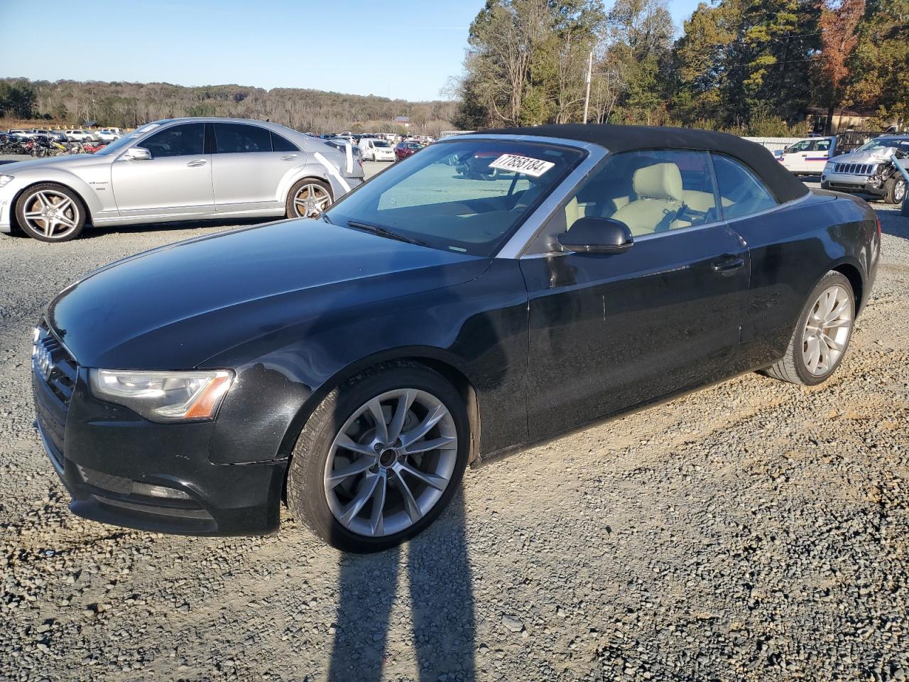 2013 Audi A5 VIN WAUAFAFH7DN000217