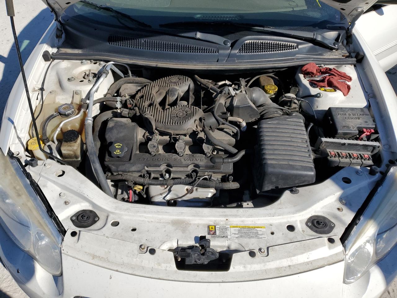 2006 Chrysler Sebring VIN 1C3EL55R36N284807 Copart auction photo, water/flood damage thumbnail 11