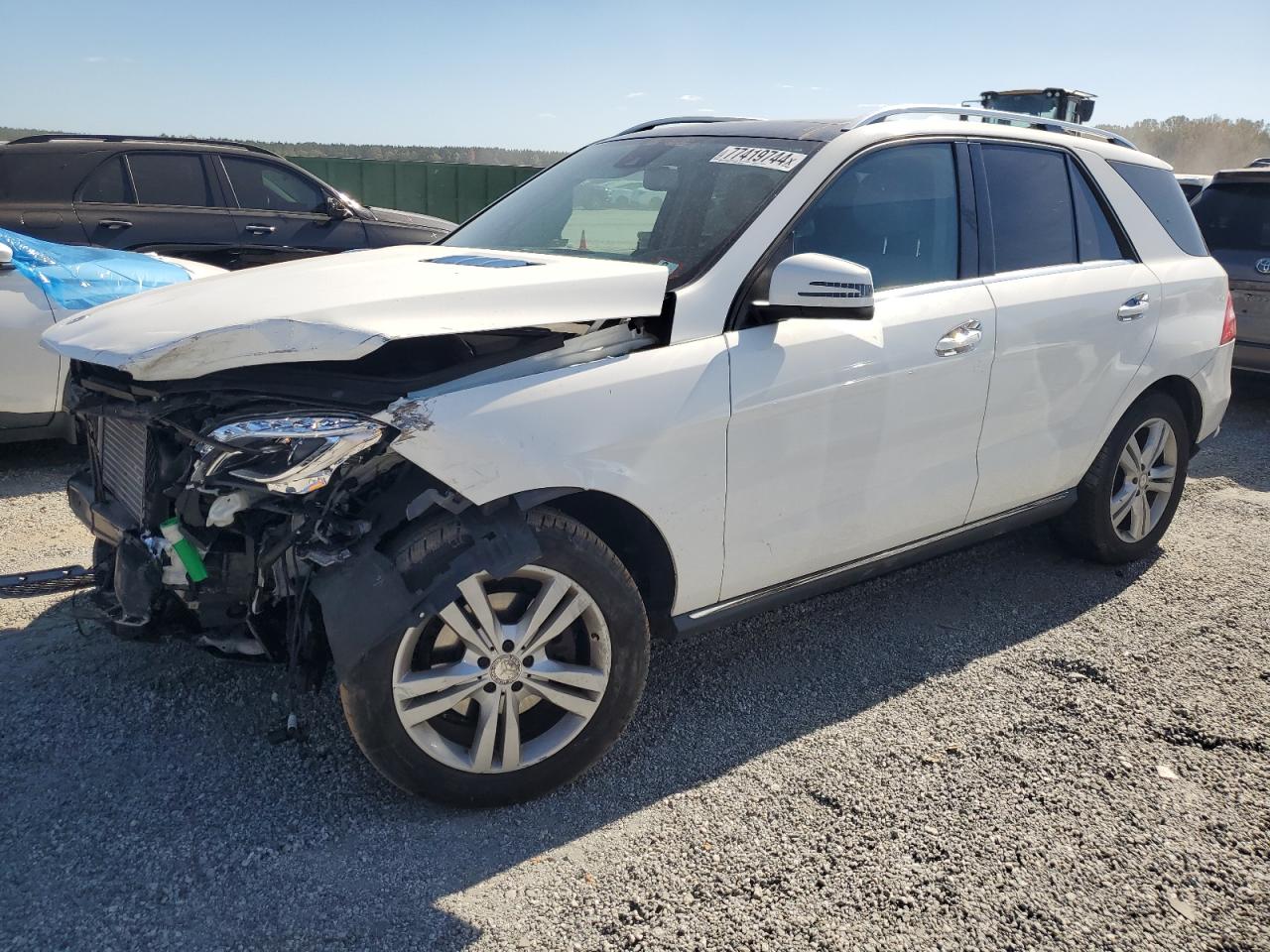 2014 Mercedes-Benz M-klasse VIN 4JGDA2EB9EA357761
