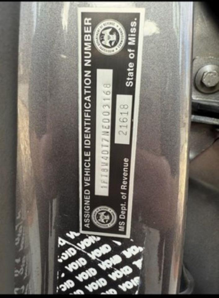 2022 Ford F450 VIN 1FT8W4DT7NED03168 Copart auction photo, normal wear damage thumbnail 10