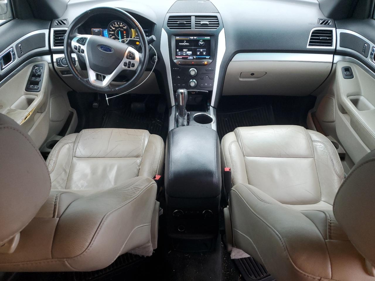 2014 Ford Explorer VIN 1FM5K7D82EGA98841 Copart auction photo, front end damage thumbnail 8