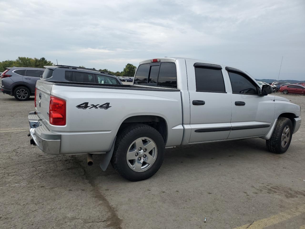 2006 Dodge Dakota VIN 1D7HW48N96S522864 Copart auction photo, side damage thumbnail 3