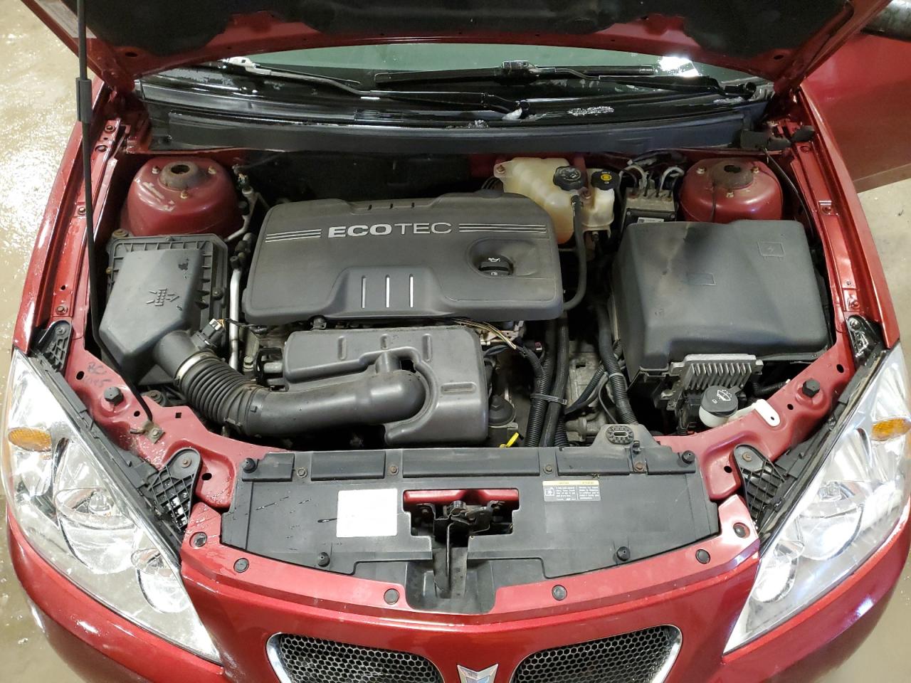 2008 Pontiac G6 VIN 1G2ZG57B984128608 Copart auction photo, rear end / side damage thumbnail 11