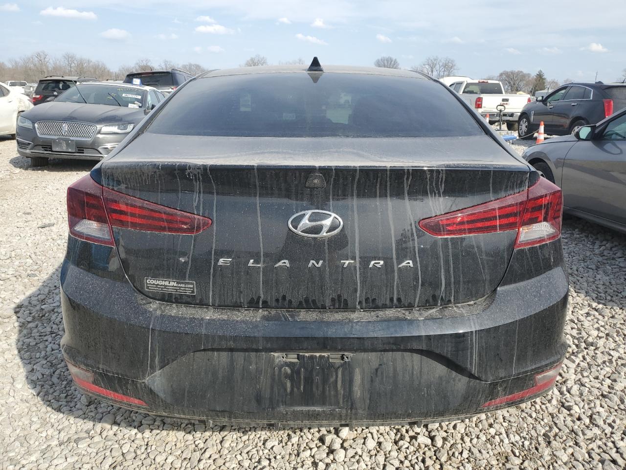 2019 Hyundai Elantra VIN 5NPD84LF0KH412734 Copart auction photo, front end damage thumbnail 6