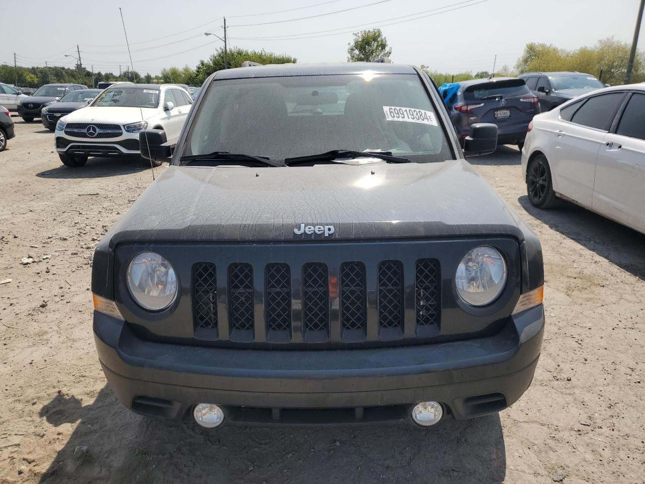 2014 Jeep Liberty (Patriot) VIN 1C4NJRBB9ED842275 Copart auction photo, front end / side damage thumbnail 5