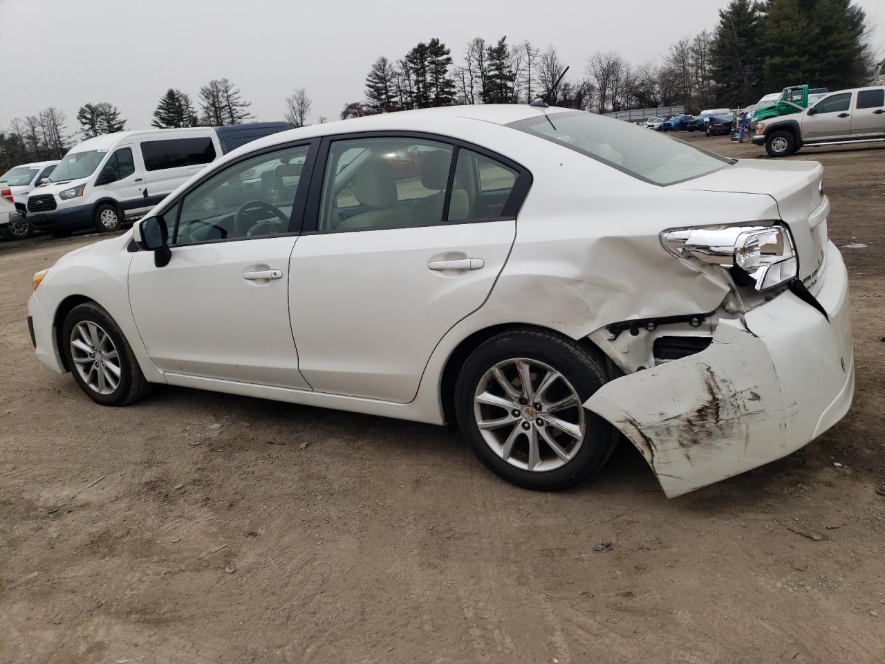 2012 Subaru Impreza VIN JF1GJAC69CH017232 Copart auction photo, rear end / minor dent/scratches damage thumbnail 2