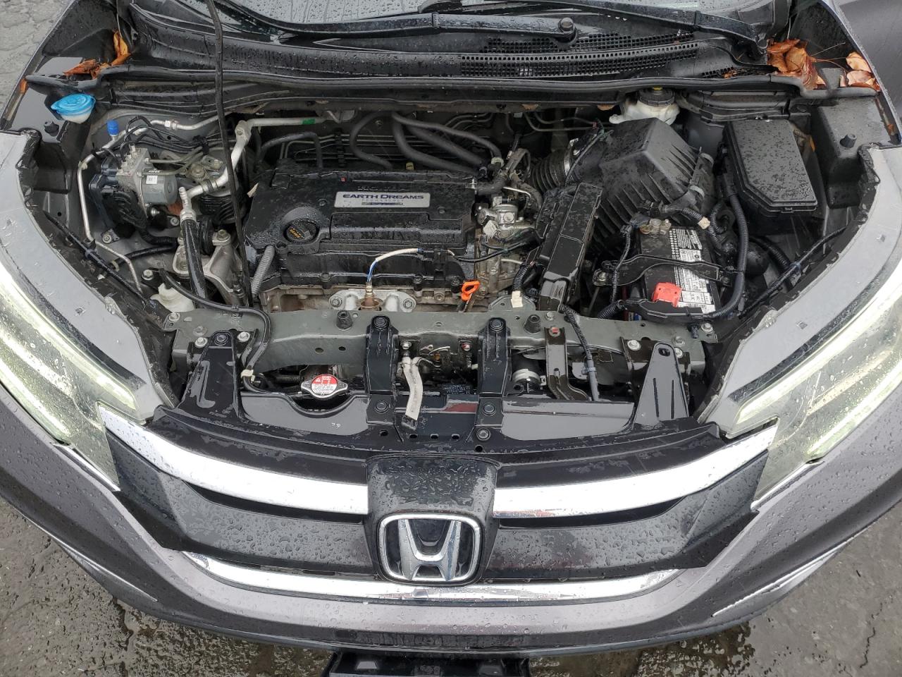 2015 Honda CR-V VIN 2HKRM3H52FH501657 Copart auction photo, rear end / side damage thumbnail 12