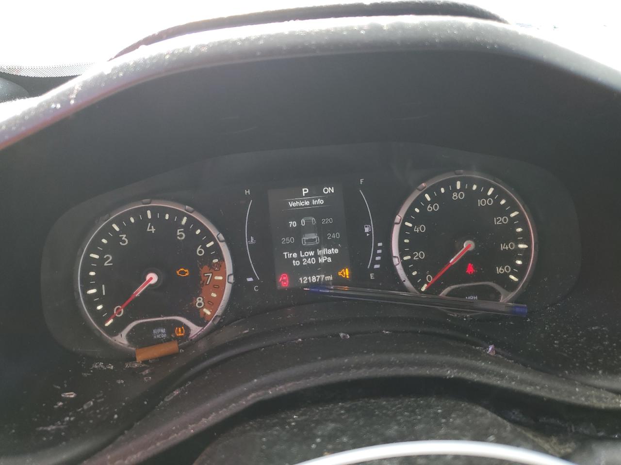 2018 Jeep Renegade VIN ZACCJABB4JPG93021 Copart auction photo, top/roof damage thumbnail 9