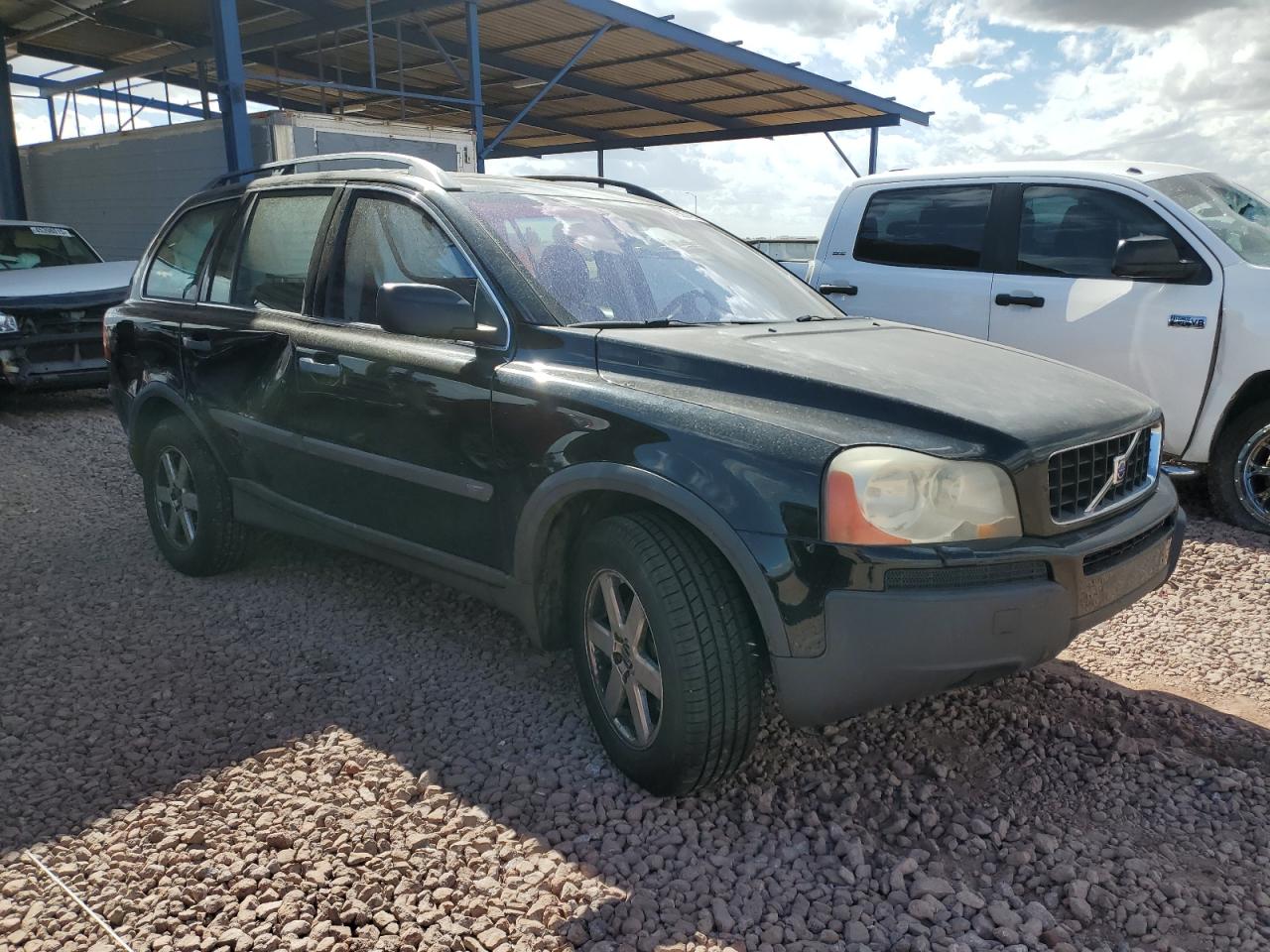 2004 Volvo XC90 VIN YV1CZ59H041064980 Copart auction photo, side / rear end damage thumbnail 4