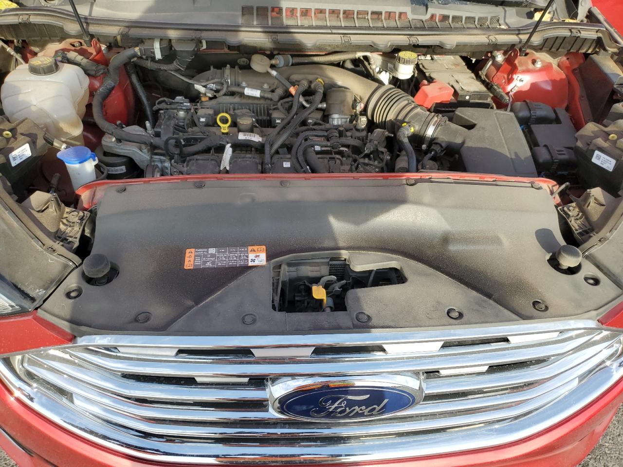 2021 Ford Edge VIN 2FMPK3J98MBA56713 Copart auction photo, rear end damage thumbnail 12