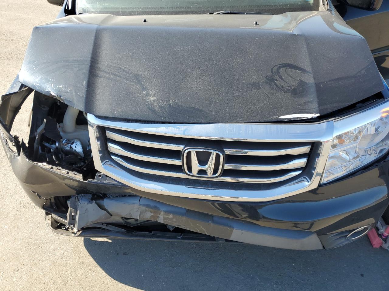 2015 Honda Pilot VIN 5FNYF4H4XFB006429 Copart auction photo, front end / minor dent/scratches damage thumbnail 13