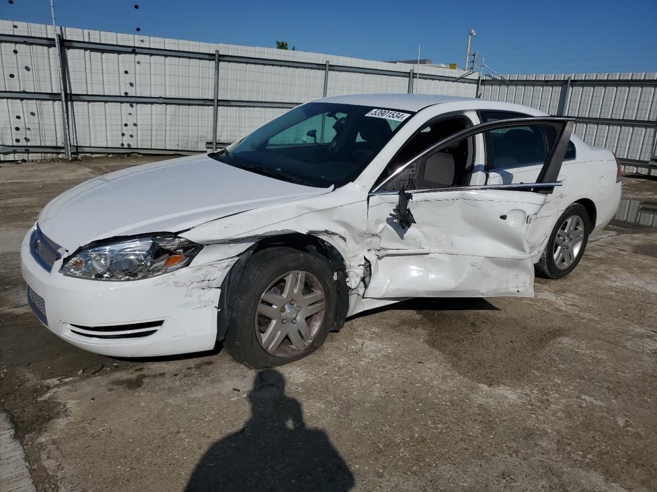 2016 Chevrolet Impala VIN 2G1WB5E30G1124524