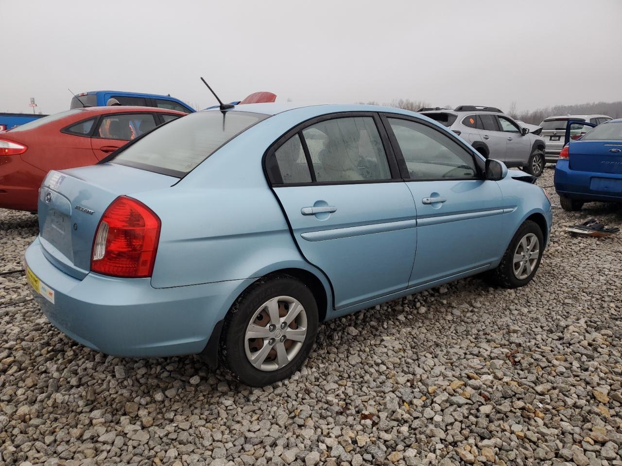 2010 Hyundai Accent VIN KMHCN4AC7AU406751 Copart auction photo, front end damage thumbnail 3