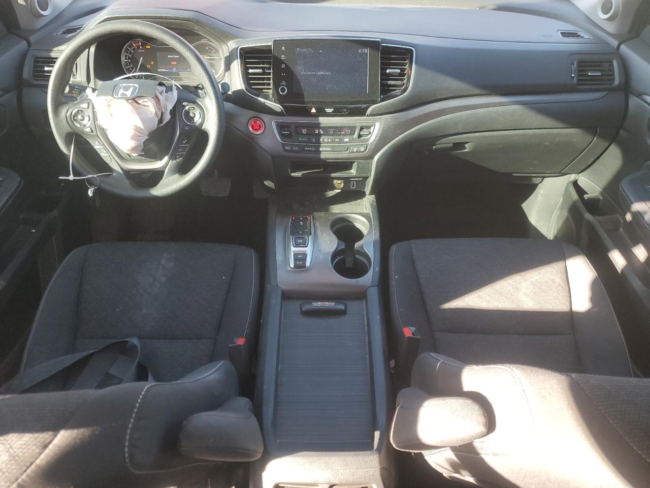 2021 Honda Ridgeline VIN 5FPYK3F19MB015903 Copart auction photo, front end damage thumbnail 8
