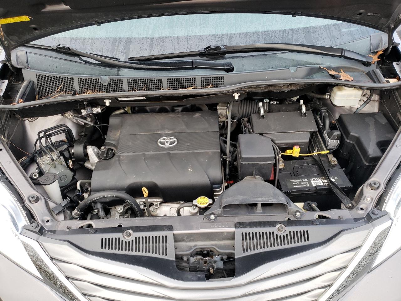 2012 Toyota Sienna VIN 5TDYK3DC2CS235939 Copart auction photo, side / rear end damage thumbnail 12