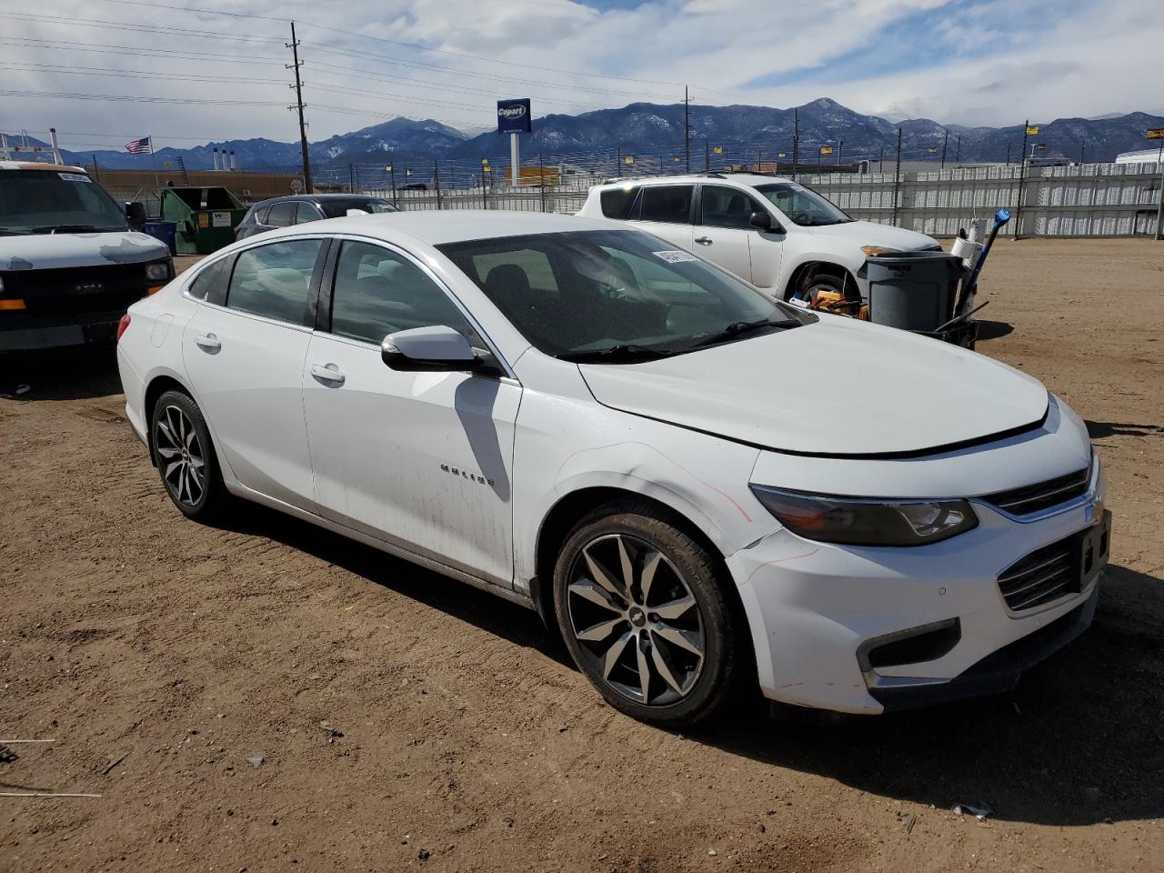2016 Chevrolet Malibu VIN 1G1ZF5SX8GF241933 Copart auction photo, front end damage thumbnail 4