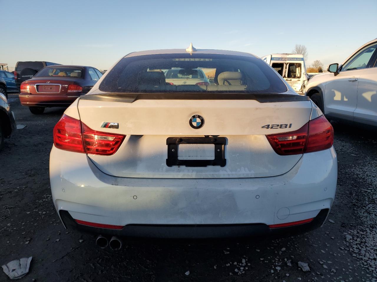 2016 BMW 4er VIN WBA4A9C59GGL89777 Copart auction photo, water/flood damage thumbnail 6