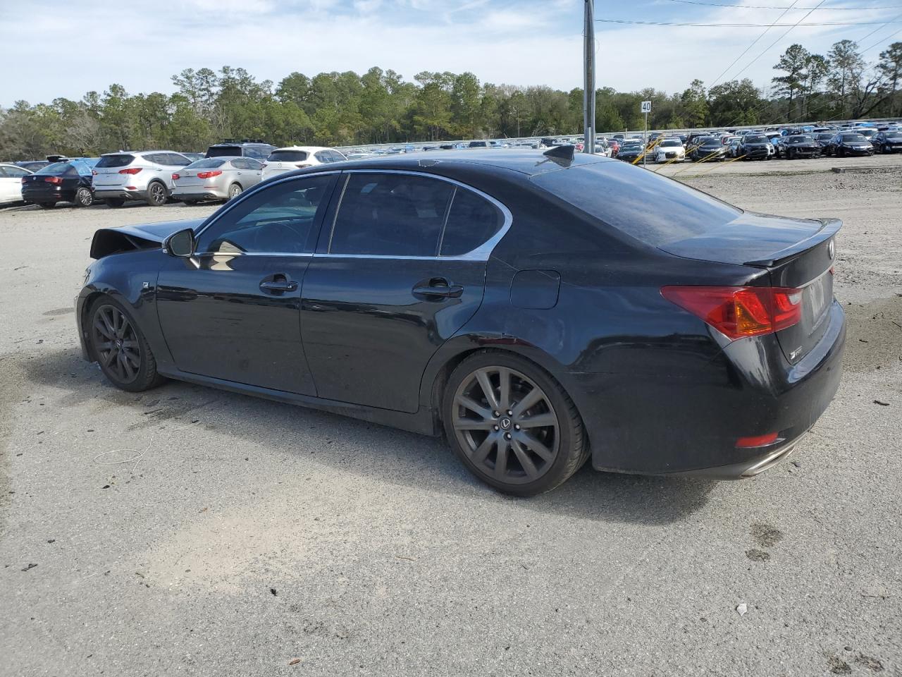 2015 Lexus GS VIN JTHBE1BL3FA006366 Copart auction photo, front end damage thumbnail 2