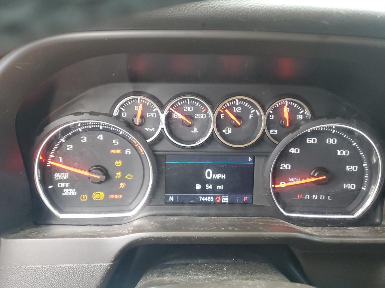 2019 Chevrolet Silverado VIN 3GCUYEEDXKG131535 Copart auction photo, front end / rear end damage thumbnail 9