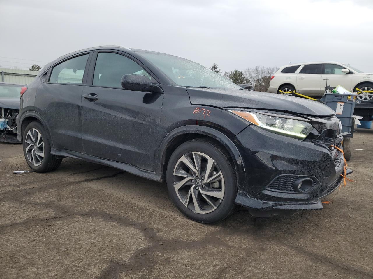 2019 Honda HR-V VIN 3CZRU6H19KG724953 Copart auction photo, front end damage thumbnail 4