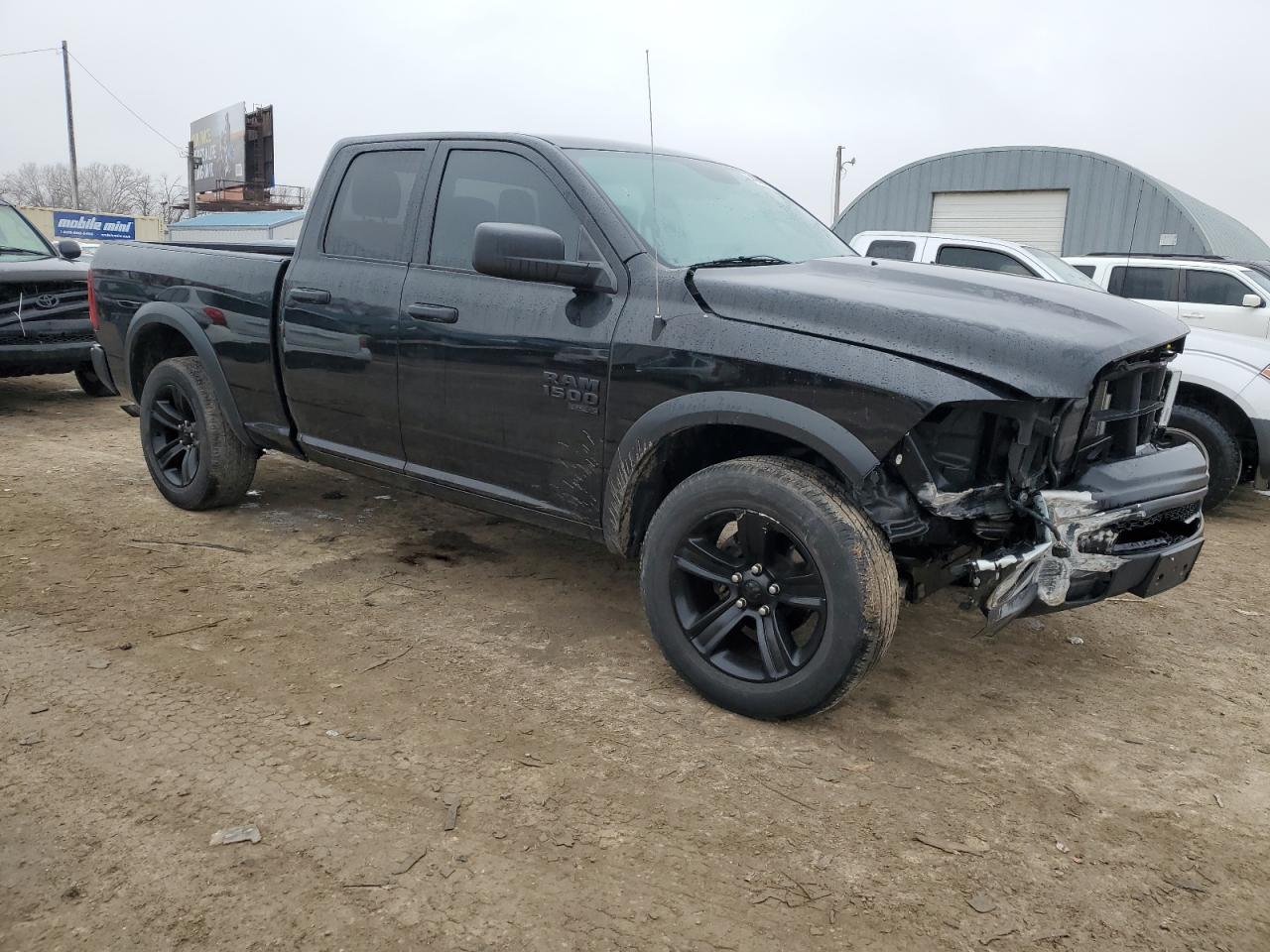 2021 RAM 1500 VIN 1C6RR7GG8MS547379 Copart auction photo, front end damage thumbnail 4