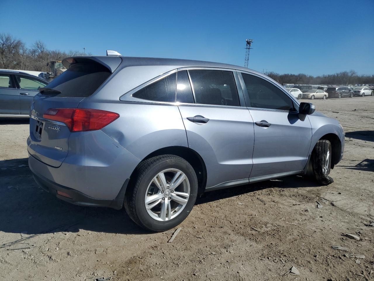 2015 Acura RDX VIN 5J8TB4H38FL024696 Copart auction photo, side / undercarriage damage thumbnail 3