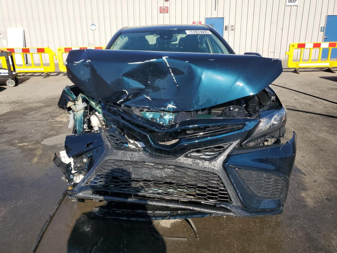 2021 Toyota Camry VIN 4T1T11AK0MU485055 Copart auction photo, front end damage thumbnail 5