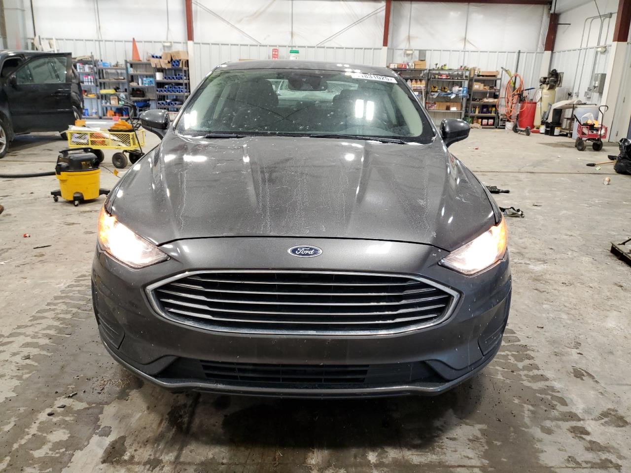 2019 Ford Fusion VIN 3FA6P0HD8KR214319 Copart auction photo, rear end / minor dent/scratches damage thumbnail 5