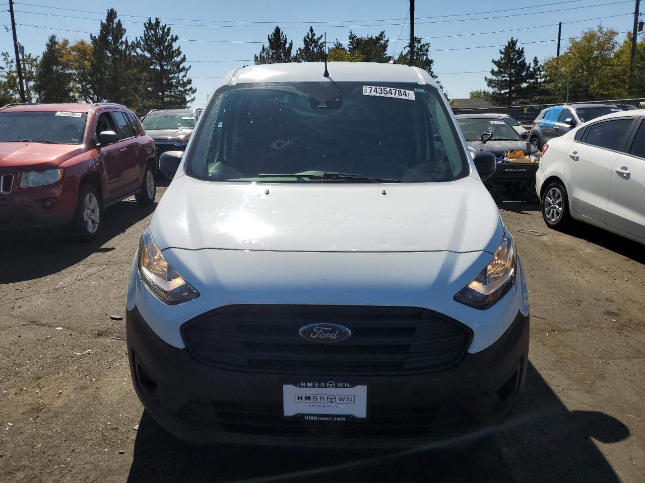 2021 Ford Transit VIN NM0LS7E74M1498335 Copart auction photo, rear end damage thumbnail 5