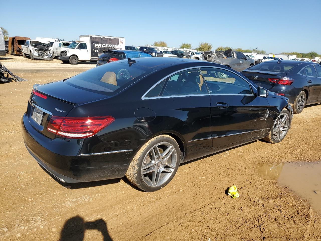 2015 Mercedes-Benz E-klasse VIN WDDKJ6HB7FF300175 Copart auction photo, side damage thumbnail 3