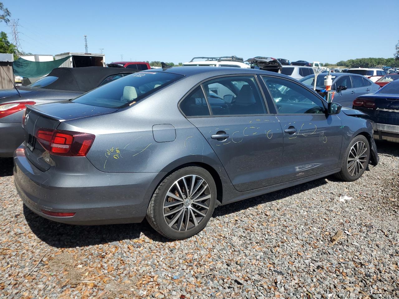 2016 Volkswagen Jetta VIN 3VWD17AJ2GM399965 Copart auction photo, front end damage thumbnail 3