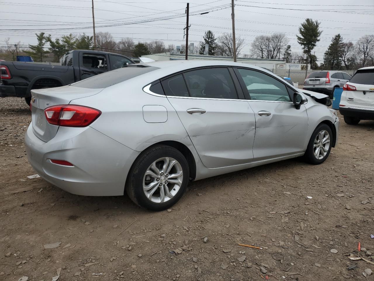 2019 Chevrolet Cruze VIN 1G1BE5SM7K7145028 Copart auction photo, front end damage thumbnail 3