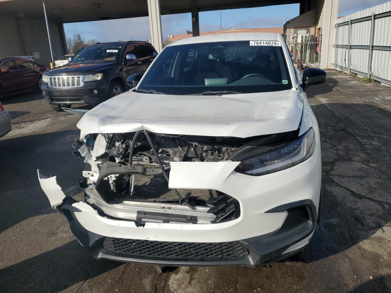 2023 Honda HR-V VIN 3CZRZ2H56PM707131 Copart auction photo, front end / undercarriage damage thumbnail 5