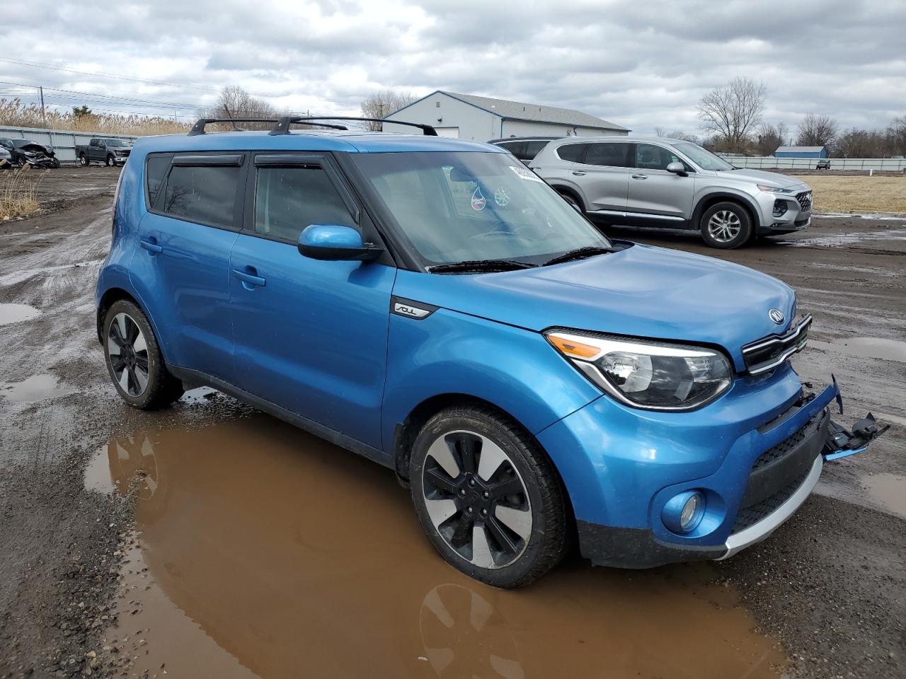 2017 KIA Soul VIN KNDJP3A50H7485481 Copart auction photo, front end damage thumbnail 4