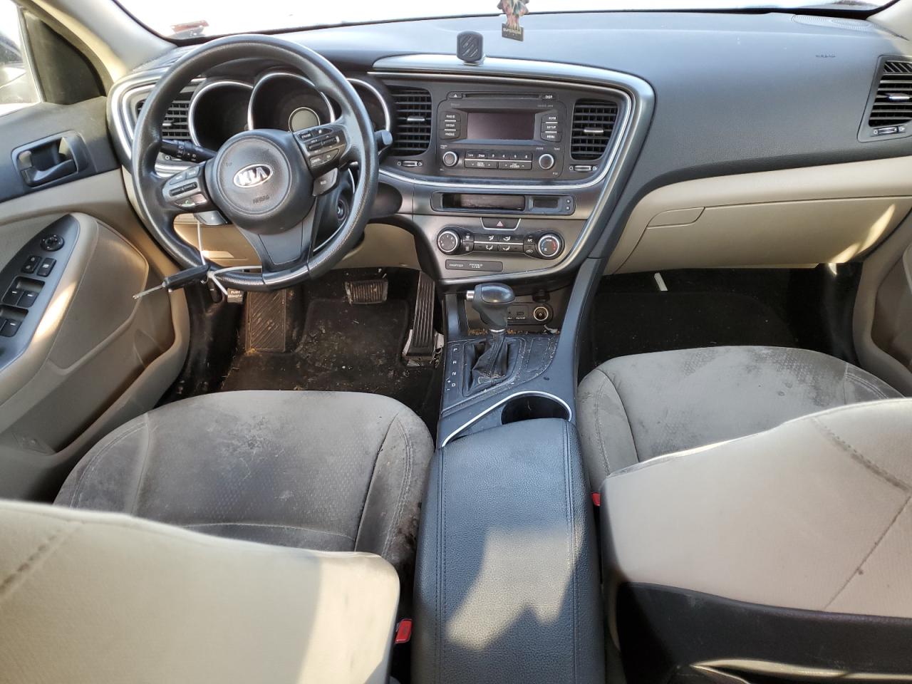 2014 KIA Optima VIN 5XXGM4A7XEG336802 Copart auction photo, front end damage thumbnail 8