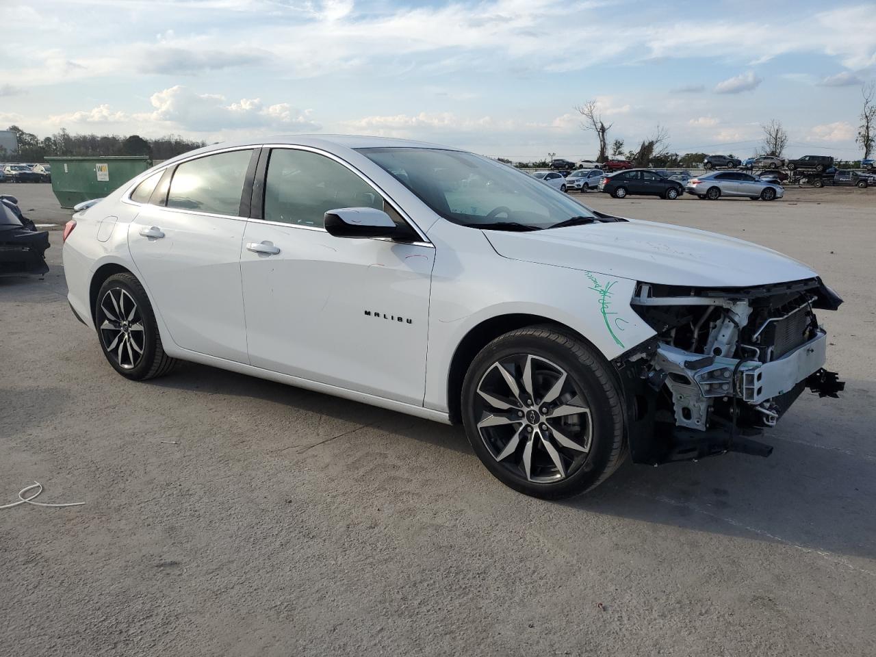 2022 Chevrolet Malibu VIN 1G1ZG5ST9NF112378 Copart auction photo, front end damage thumbnail 4