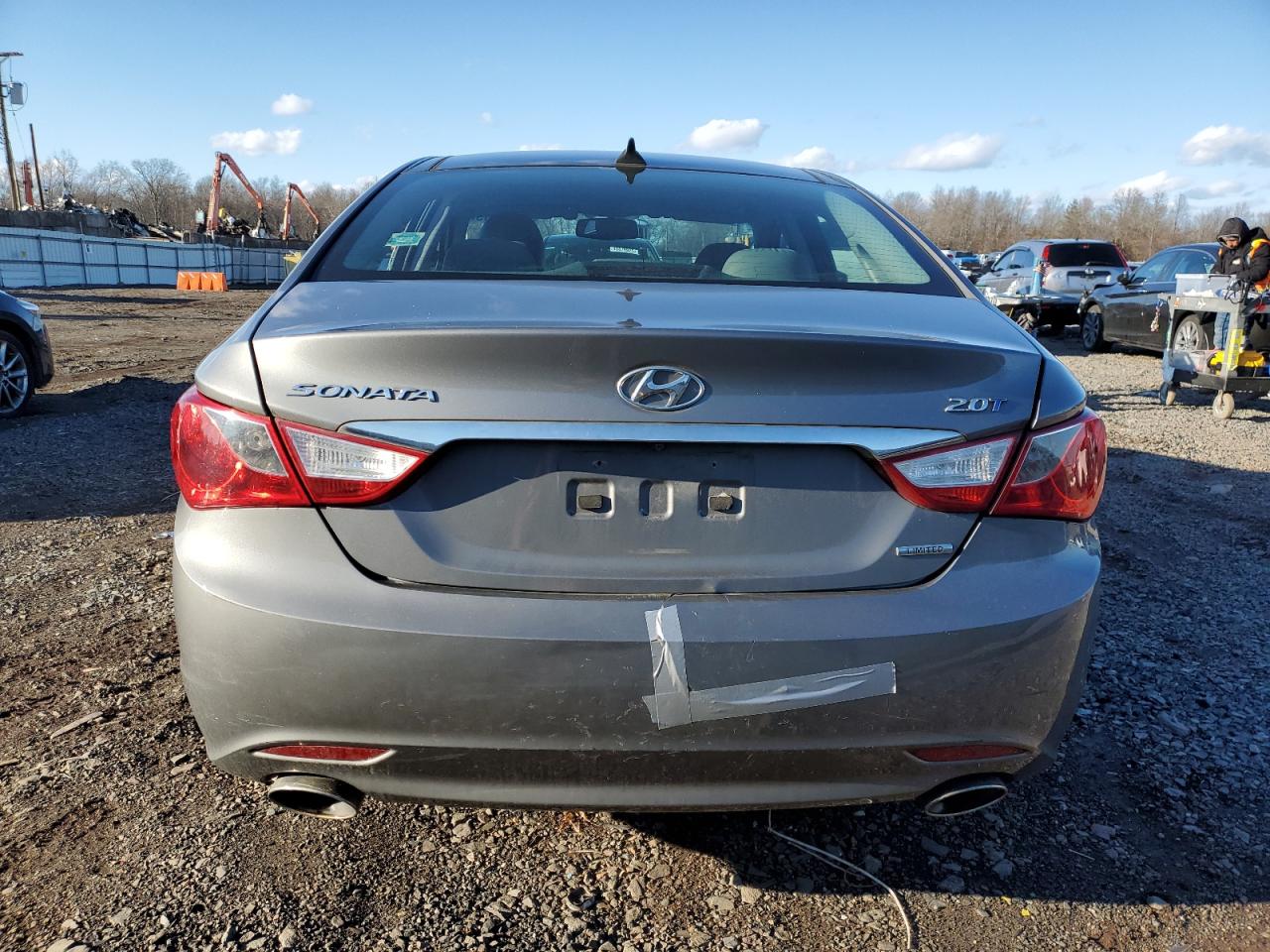 2013 Hyundai Sonata VIN 5NPEC4AB3DH804936 Copart auction photo, side damage thumbnail 6