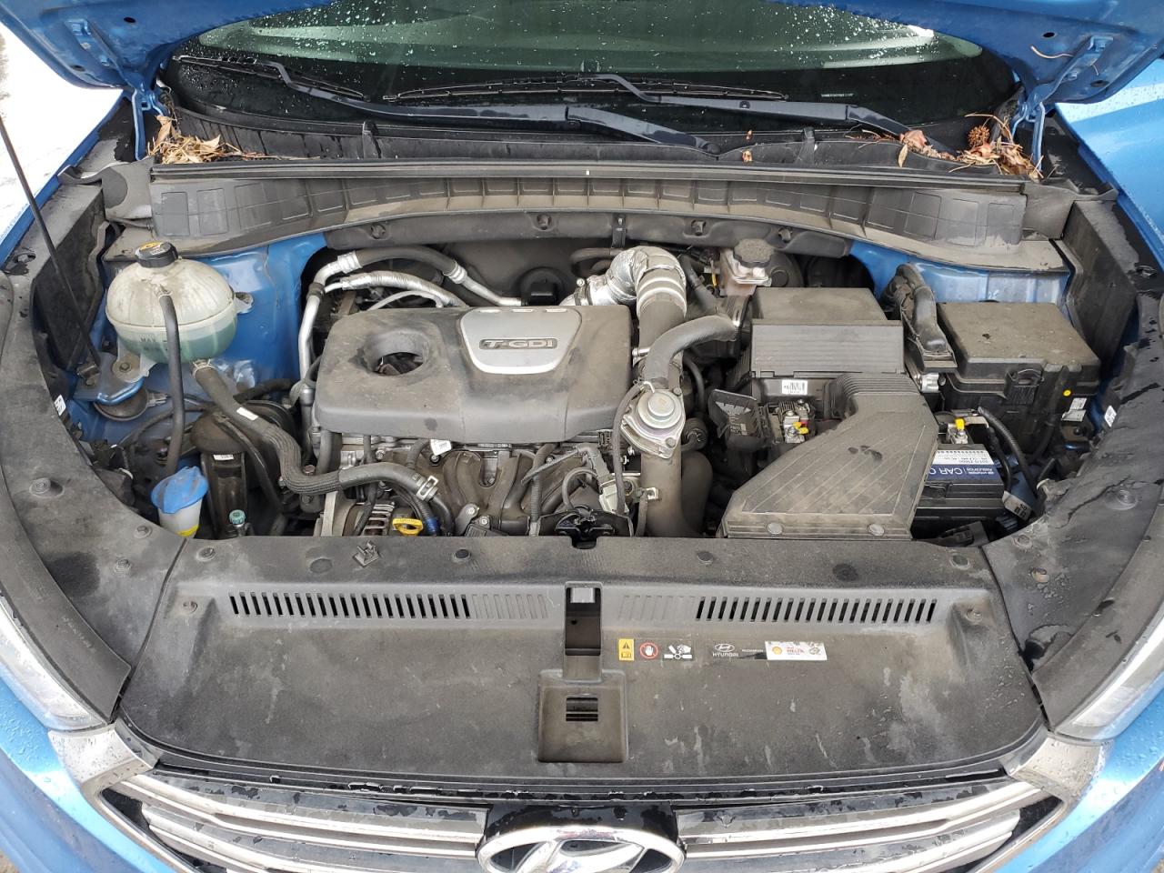 2016 Hyundai Tucson VIN KM8J33A27GU211126 Copart auction photo, side damage thumbnail 11