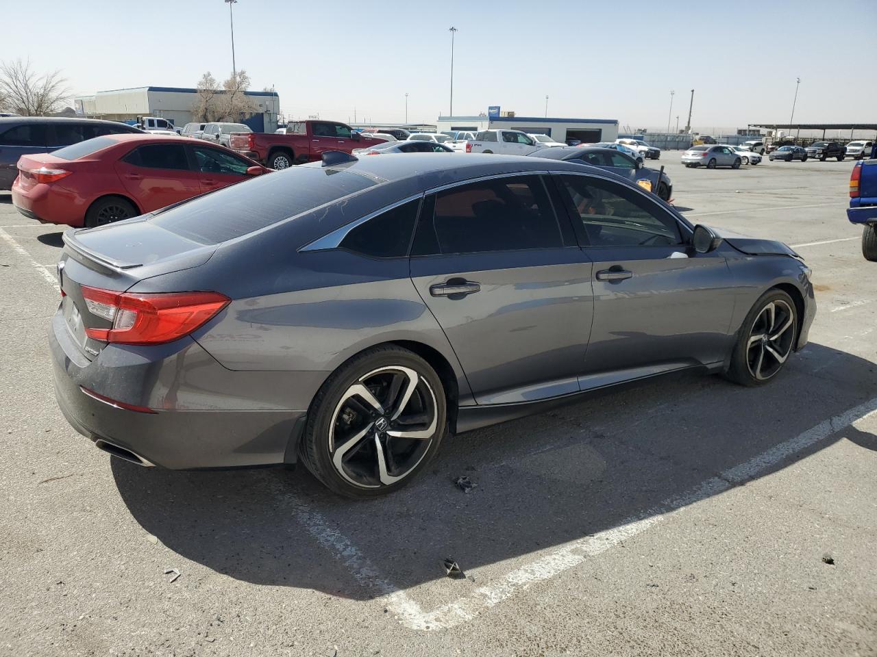 2019 Honda Accord VIN 1HGCV1F37KA162602 Copart auction photo, front end damage thumbnail 3