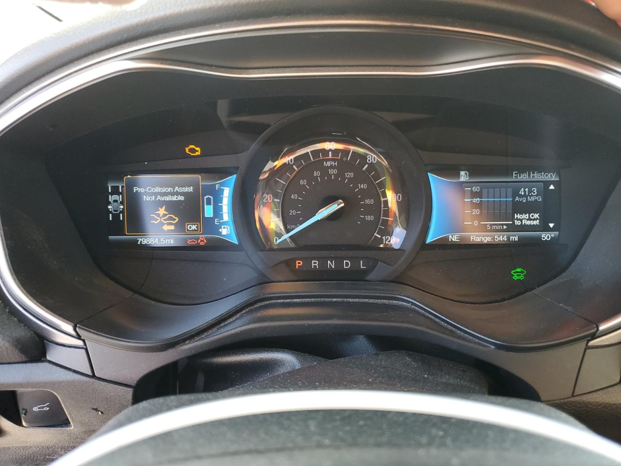 2019 Ford Fusion VIN 3FA6P0LU5KR119563 Copart auction photo, front end damage thumbnail 9