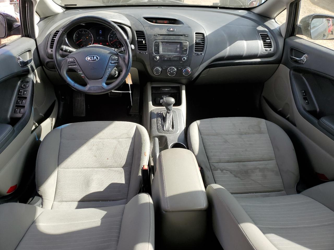 2014 KIA Forte VIN KNAFX4A81E5119992 Copart auction photo, front end damage thumbnail 8