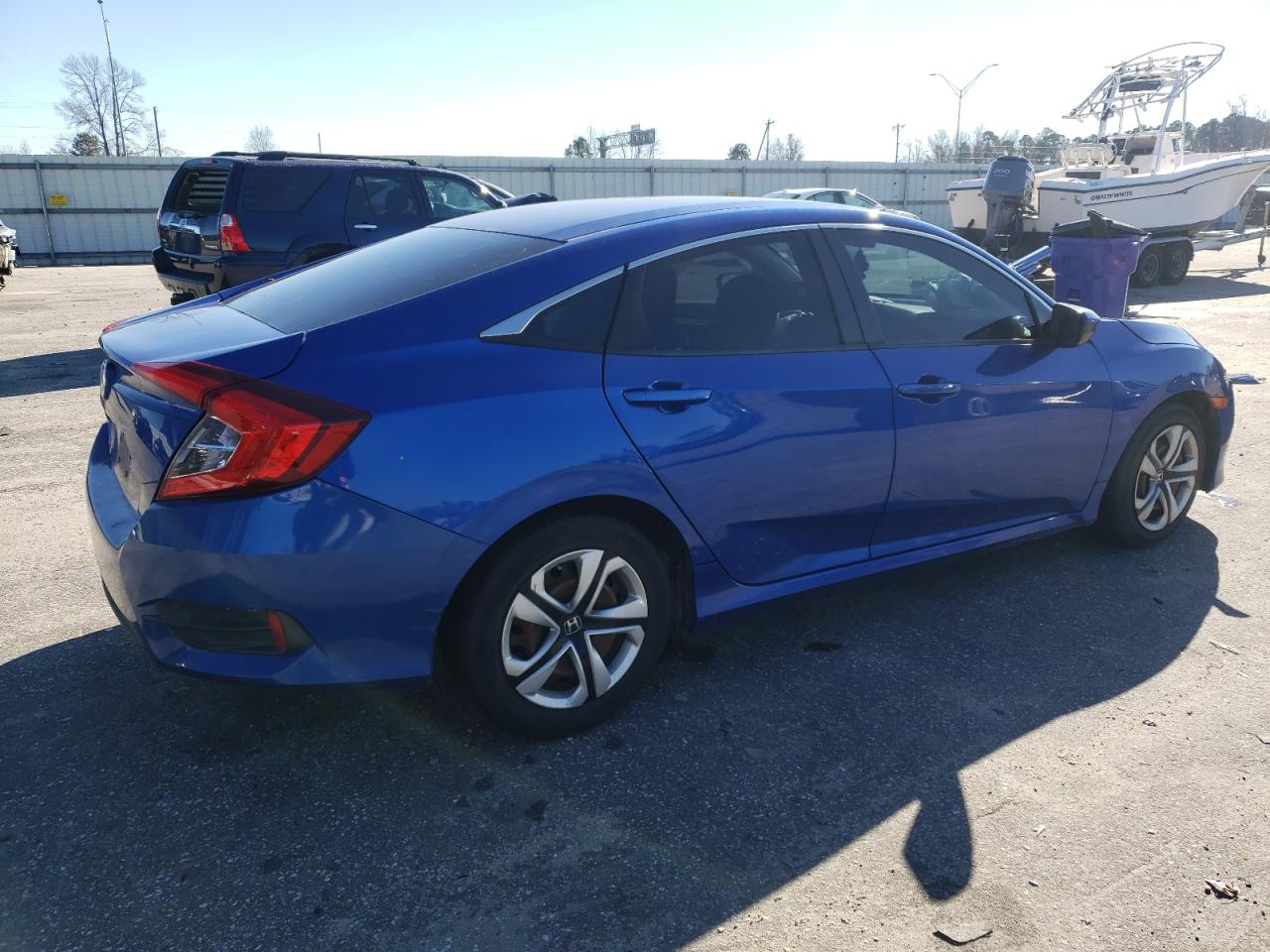 2018 Honda Civic VIN 19XFC2F54JE026738 Copart auction photo, front end damage thumbnail 3